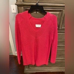 Hot pink sweater
